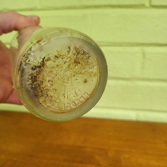 Vintage PEPSI Cola Glass Bottle 12 Fl Oz Clear Empty Embossed Logo All Over T3 - Picture 5 of 6